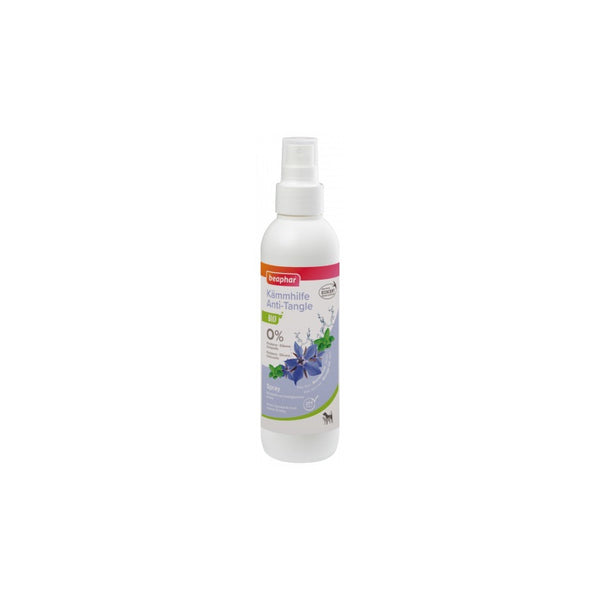 Beaphar BIO Anty-Tangle Spray - спрей против заплитане на козината за кучета и котки с био масло от пореч, мента, алое вера 200 мл.