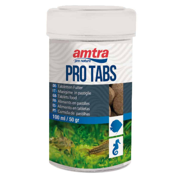 Храна на потъващи таблетки AMTRA PRO TABS идеална за аквариумни риби, които се хранят от дъното