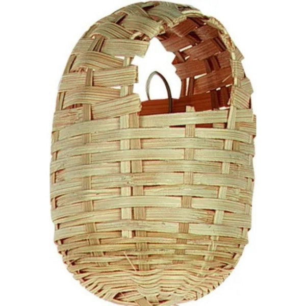 Малко бамбуково гнездо за птици Flamingo NEST EXOTIC BAMBOO (9.5 x 7 x 11 см)