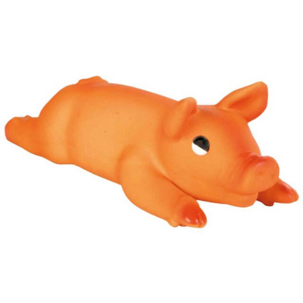 Латексова кучешка играчка Trixie Sucking pig прасенце със звук 13 см