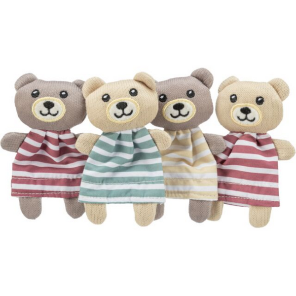 Котешка играчка Trixie Bear мече с добавена котешка трева