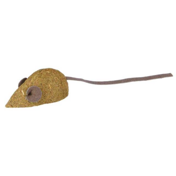 Котешка играчка Trixie Set of catnip mice комплект от 2 броя мишки от котешка трева