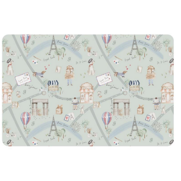 Подложка за купички Ferribiella Motif Paris Bowl Mat - 43x28 см дизайн "Париж"