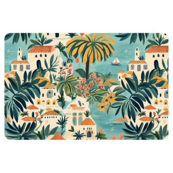 Подложка за купички Ferribiella Motif Portofino Bowl Mat - 43x28 см дизайн "Портофино"
