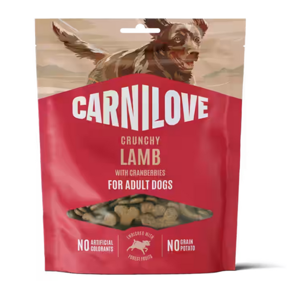 NEW 103100795 Carnilove Dog Crunchy Snack Lamb with Cranberries 200 g лакомство за куче