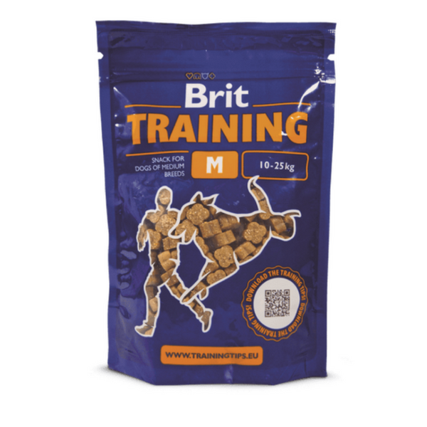 Полумеки лакомства за кучета от средни породи Brit Training Snack M подходящи за тренировки
