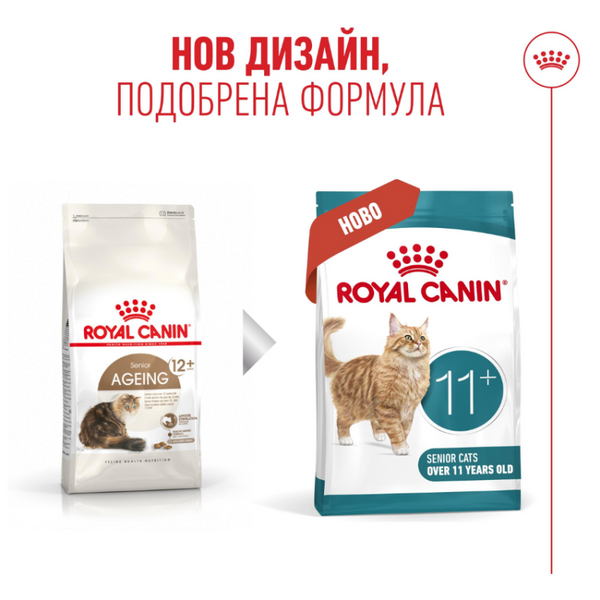 Суха храна за котки Royal Canin AGEING 11+