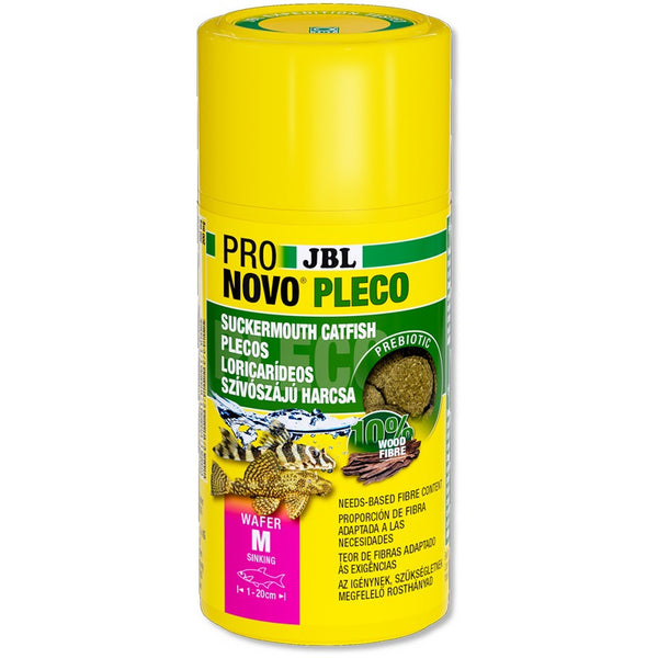JBL PRONOVO PLECO WAFER M 250ml -Осн, храна таблетки за тревопасни сомове 1–20 см