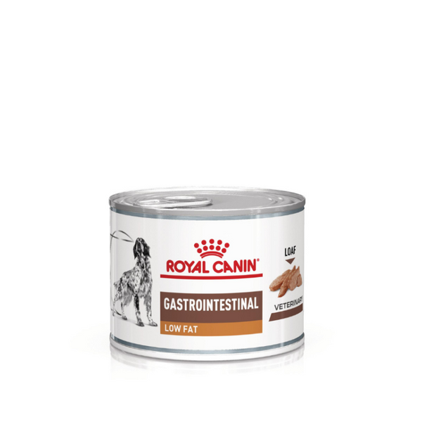 Пълноценна диетична храна Royal Canin Gastrointestinal за кучета за подпомагане на липидната обмяна при хиперлипидемия