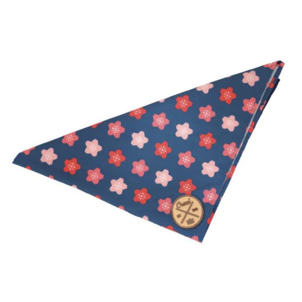 Кучешка бандана Croci Dog bandana - Sakura в ориенталски черешови цветове