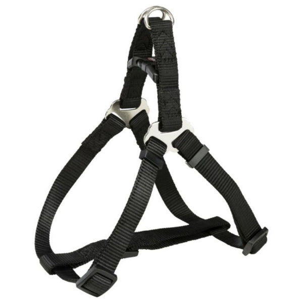 Нагръдник за куче Trixie Premium One Touch harness в черен цвят