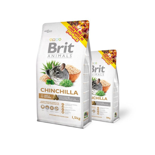 Brit Animals CHINCHILA Complete - Супер премиум пълноценна храна за чинчили