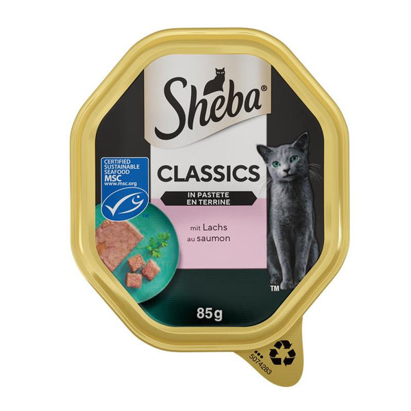 Пастет за котки Sheba със сьомга