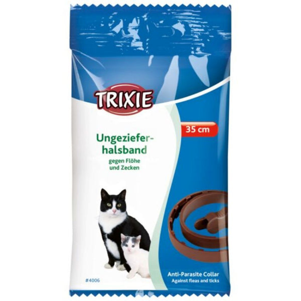 Противопаразитна каишка за котки Trixie Natural Parasite Collar на билкова основа