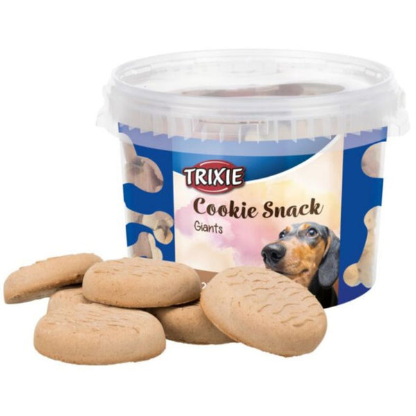 Лакомство за кучета Trixie Cookie Snack Giants кутия бисквити с вкус на агнешко