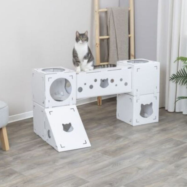 Замък за котки Trixie Finca Felice от рециклиран картон 125 см., за котки до 8 кг.