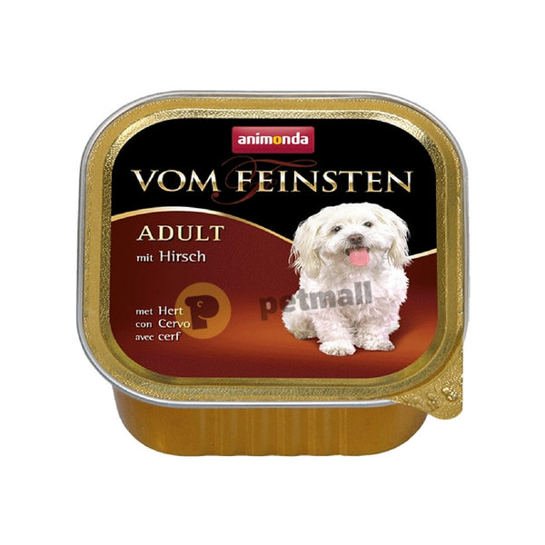 Кучешки пастет Vom Feinsten Forest- 150 гр. деликатесен пастет за пораснали кучета, от 1 година, с еленско месо