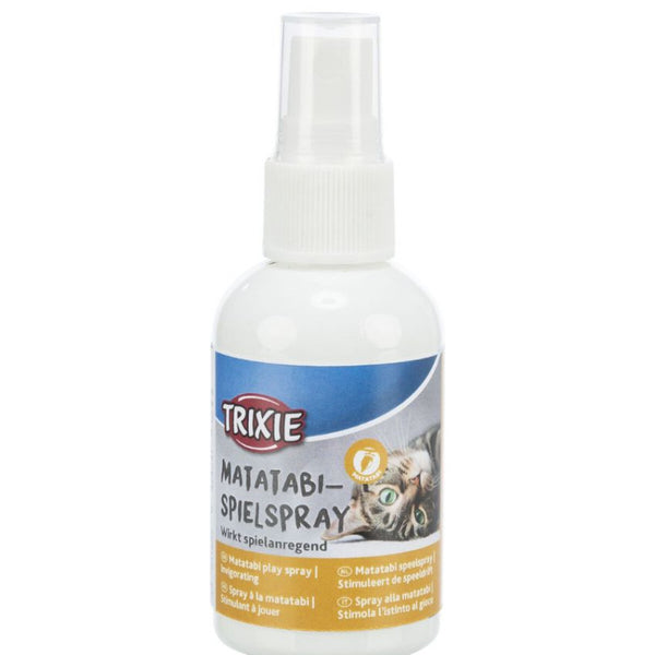 Спрей за стимулиране на инстикта за игра на котки Trixie Matatabi play spray с етерични масла