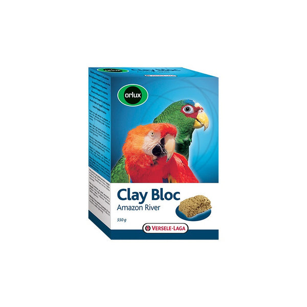 Versele Laga Orolux Clay Bloc Amazon River глинен блок за средни и големи папагали 550гр.