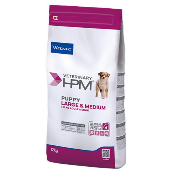 Virbac Puppy Dog Large & Medium - пълноценна храна за кученца средни породи и едри породи