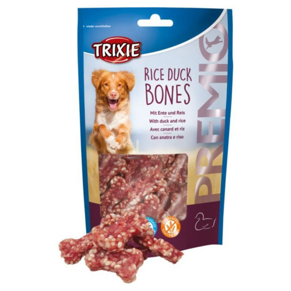 Лакомство за кучета Trixie PREMIO Rice Duck Bones кокалчета с патешко месо и ориз