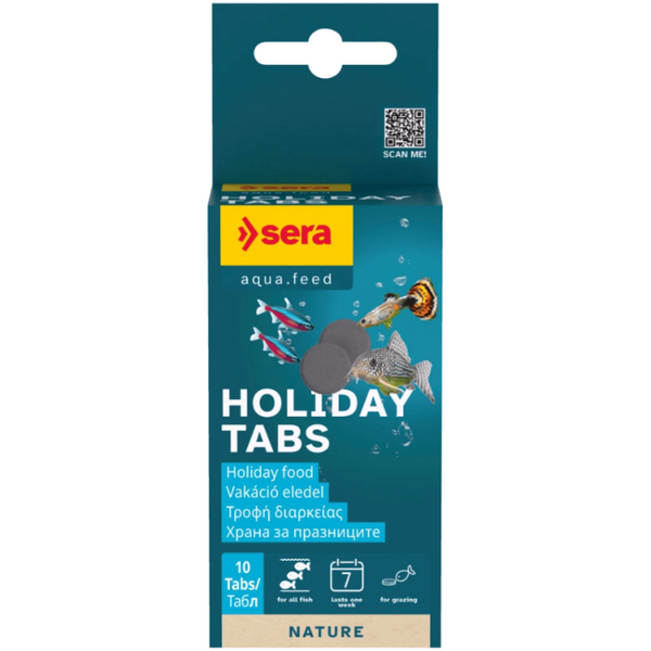 Храна за риби SERA HOLIDAY 10 таблетки