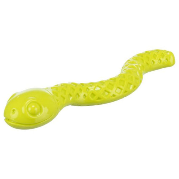 Кучешка играчка от термопластичен каучук Trixie Snack-Snake змия с място за лакомства