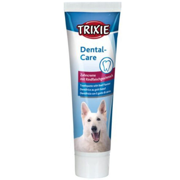 Кучешка паста за зъби Trixie Toothpaste с вкус на говеждо