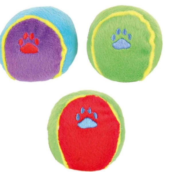 Кучешка играчка Trixie Toy ball плюшена топка със звук- различни видове