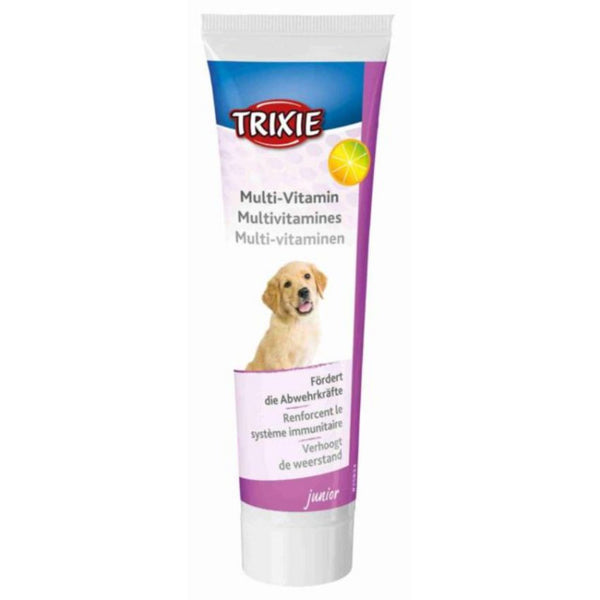 Мултивитаминна паста Trixie Multivitamin paste for puppies за малки кученца .