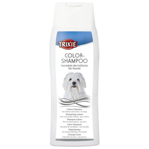 Шампоан за кучета Trixie Color shampoo for white coat с бяла козина