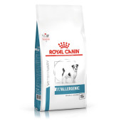 Пълноценна суха, диетична храна за подрастващи кучета Royal Canin Anallergenic Small Dog за намаляване на непоносимостта към някои съставки и хранителни елементи