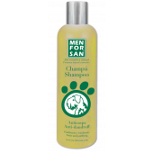 MEN FOR SAN Anti-Dandruff Shampoo - шампоан, приготвен с екстракт от лимон, мощна активна съставка срещу пърхот и лющене на кожата 300 мл.