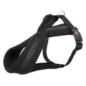 Кучешки нагръдник Trixie Premium touring harness черен цвят