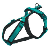 Кучешки нагръдник Trixie Premium trekking harness в син и графитен цвят