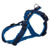 Кучешки нагръдник Trixie Premium trekking harness в цвят индиго и кралско синьо