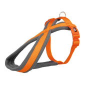 Кучешки нагръдник Trixie Premium touring harness оранжев цвят