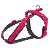 Кучешки нагръдник Trixie Premium trekking harness в розов и графитен цвят