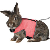 Комплект нагръдник и повод, подходящ за зайчета  Trixie Soft harness with leash 