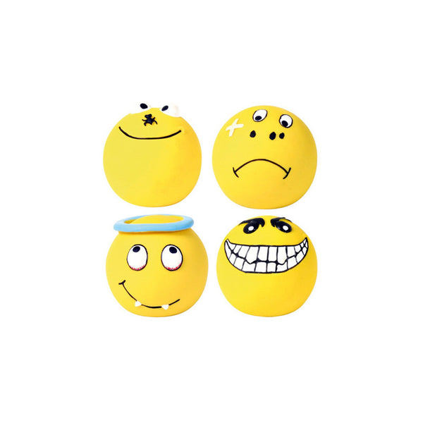 Trixie Smileys - Играчка за кучета Топка с усмивка 6 см.