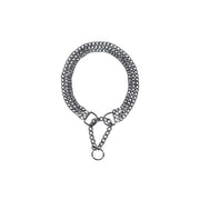 Trixie Semi - Choke Chain Chromed Triple Row - Троен метален нашийник за кучета 55 / 0.25 см