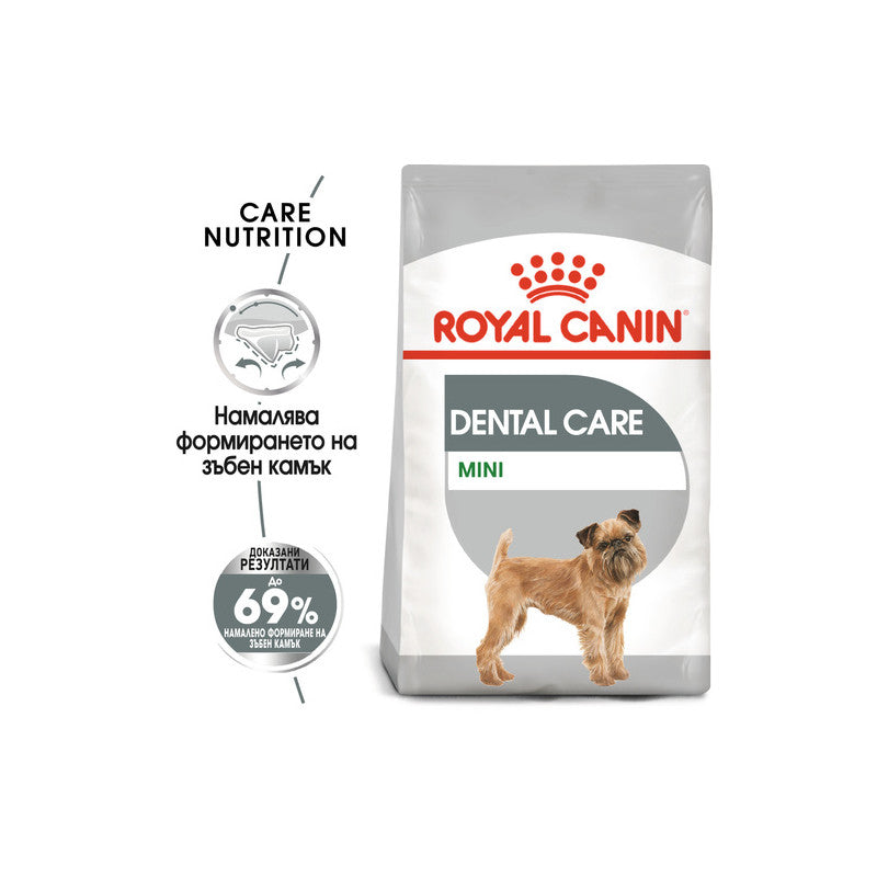 Royal Canin Mini Dental - Пълноценна храна за кучета в зряла възраст от ...