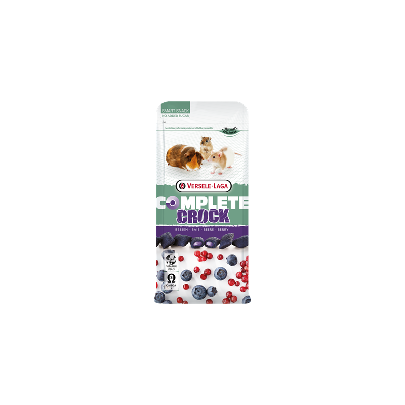 Versele Laga Crock Complete Berry лакомство за малки животни с горски плодове 50гр.