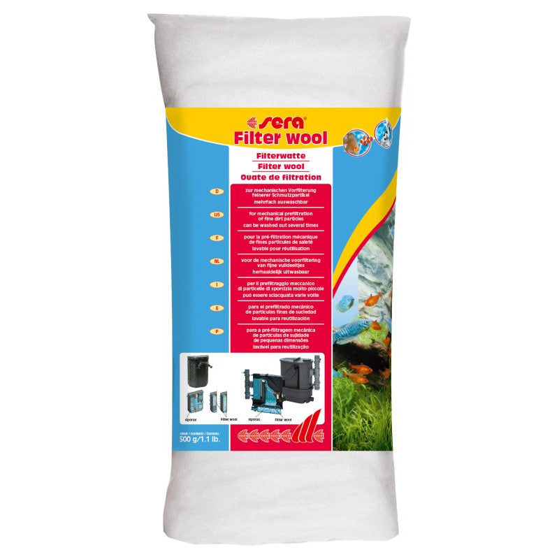Филтърна вата SERA FILTER WOOL 250гр.