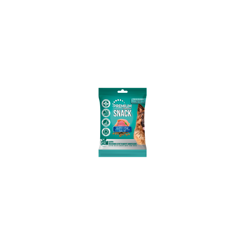 Лакомство за кучета HappyOne MEDITERRANEUM Premium Adult Dog Salmon & Tuna БЕЗ ГЛУТЕН, със сьомга и риба тон