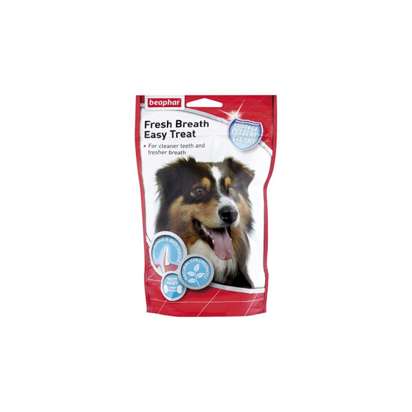 Хапки за свеж дъх и чисти зъби Beaphar Fresh Breath Easy Treat - 150гр