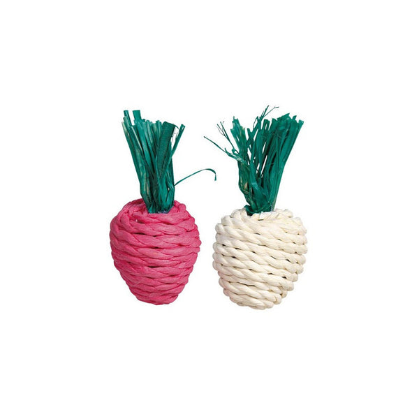 Trixie Set of Straw Toys - Играчка за гризачи Репички 2 бр х 8 см