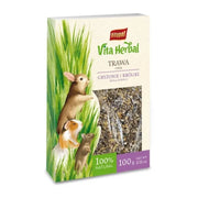 Допълваща храна за гризачи и зайци GRASS for small animals свежа ечемична трева, 100 г