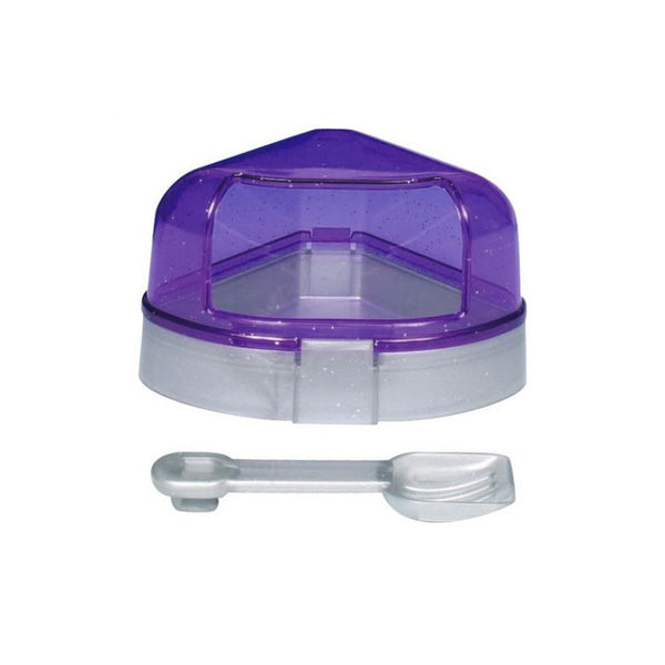 Trixie Corner Toilet with Roof - Закрита тоалетна за дребни гризачи 14 х 8 х 11 см