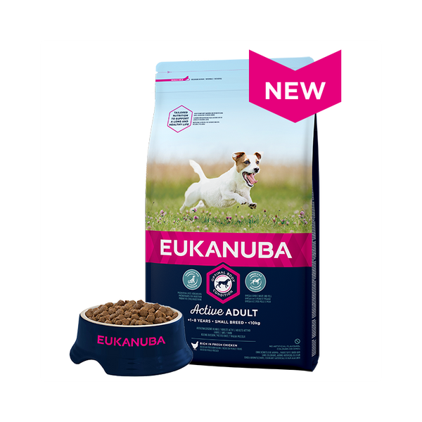 Eukanuba Adult Small Breed Normal Activity - Суха храна за малки кучета над 12 месечна възраст от малките породи